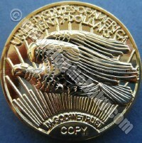 GOLD PLATED REPLICA COIN