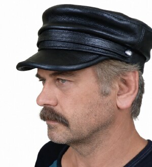 LEATHER CAP