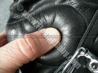 LEATHER PADDED MASK