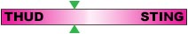Thud vs Sting Meter
