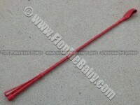 RED LEATHER RIDING CROP