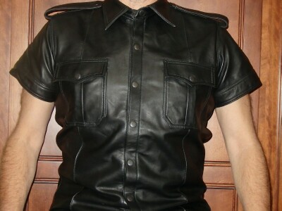 LEATHER SHIRT