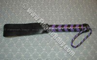 PURPLE BRAIDED SHORT SLAPPER